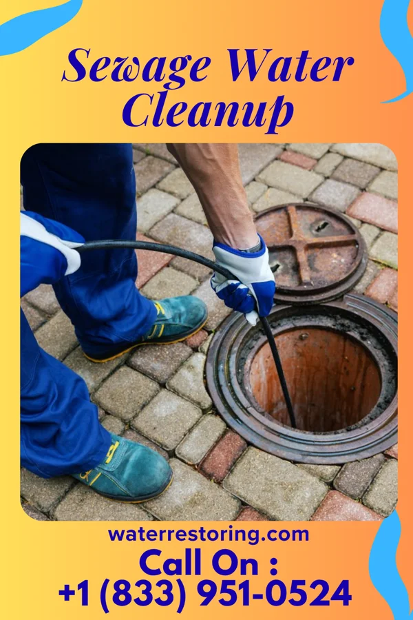 Sewage Water Cleanup in Glendale Colony, SD